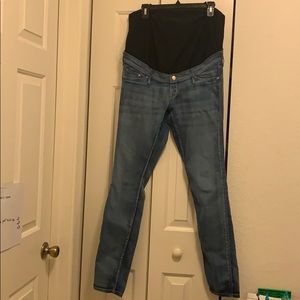 Maternity washed jeans